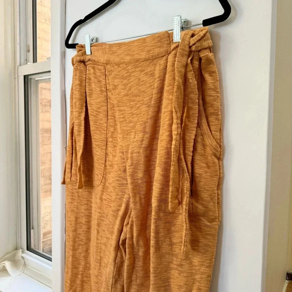 NWT Free People Beach Ty Sweater Pants Set Long Sleeve Crop Wide Leg Medium - Picture 10 of 12